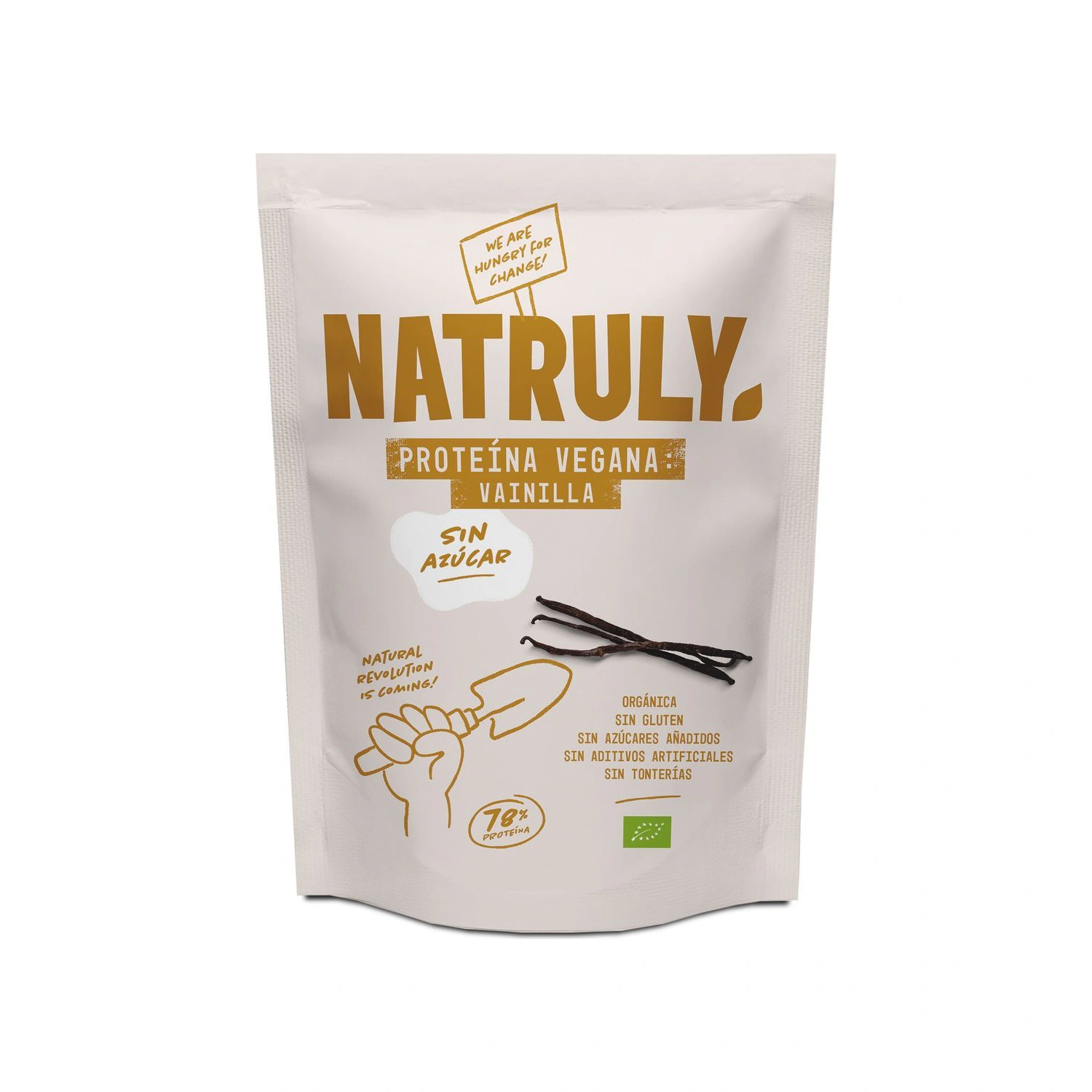Proteína vegana de vainilla Bio 350 g Natruly