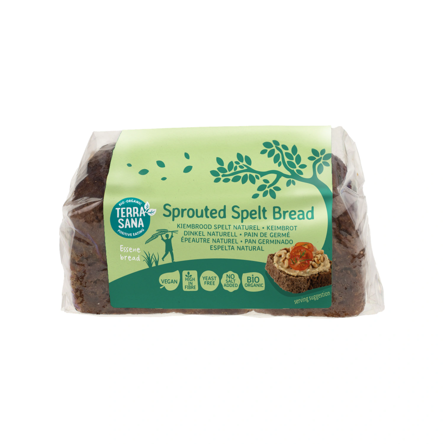 [VB000947] Pan germinado de espelta Bio 400 g TerraSana