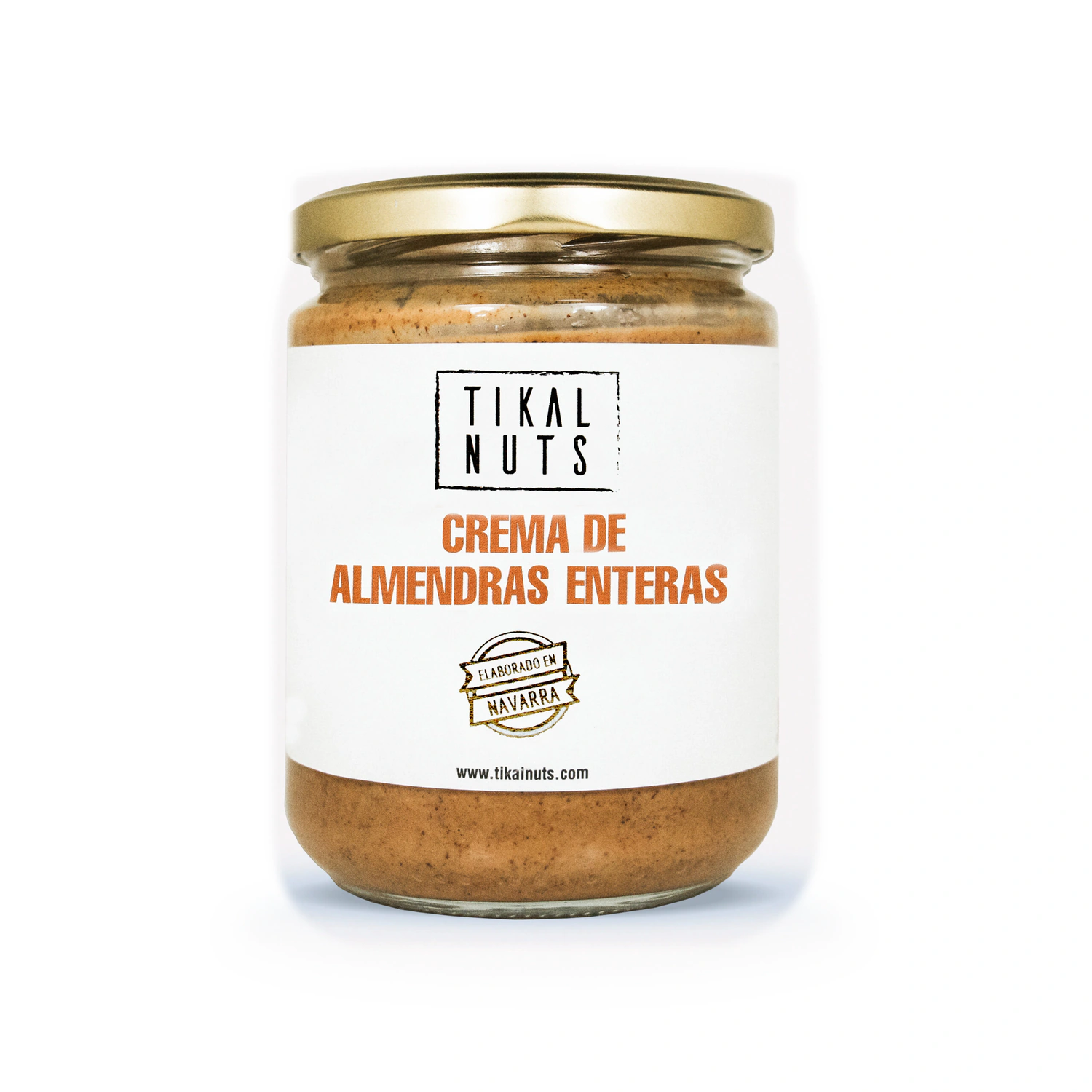 Crema de almendras enteras Bio 350 g Tikal Nuts