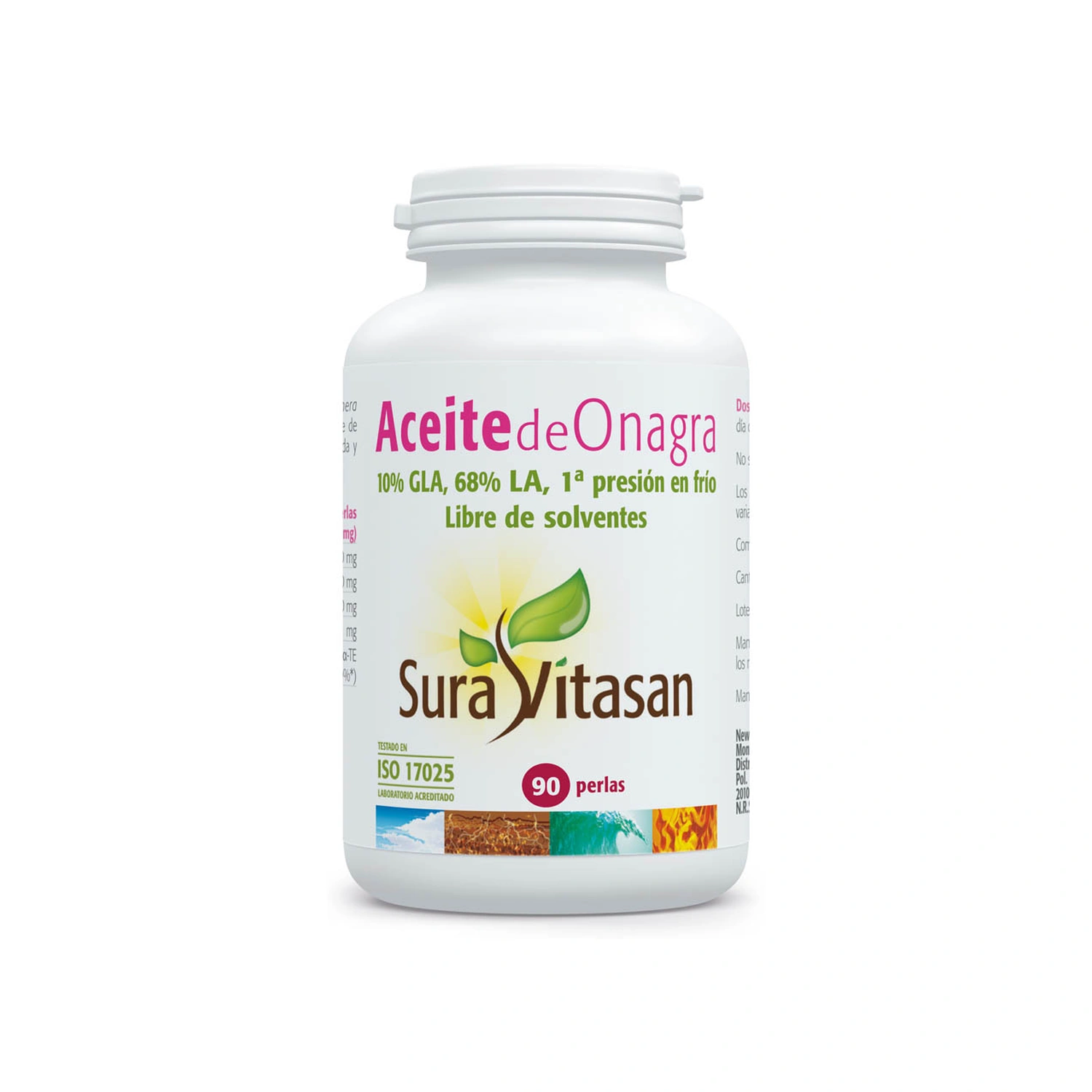 [VB000044] Aceite de Onagra 500 mg 90 perlas Sura Vitasan