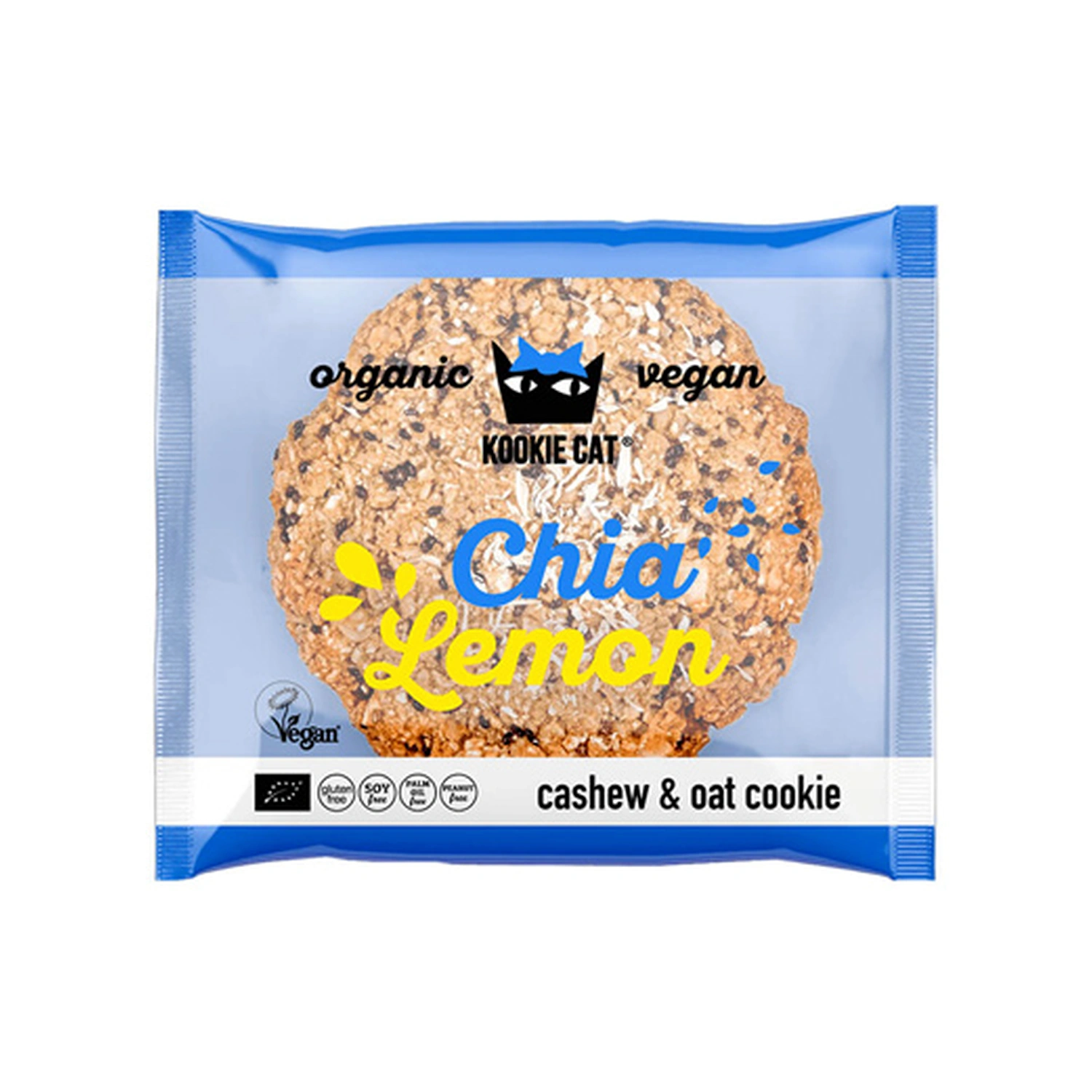 [VB000980] Galleta chía y limón Bio 50 g Kookie Cat
