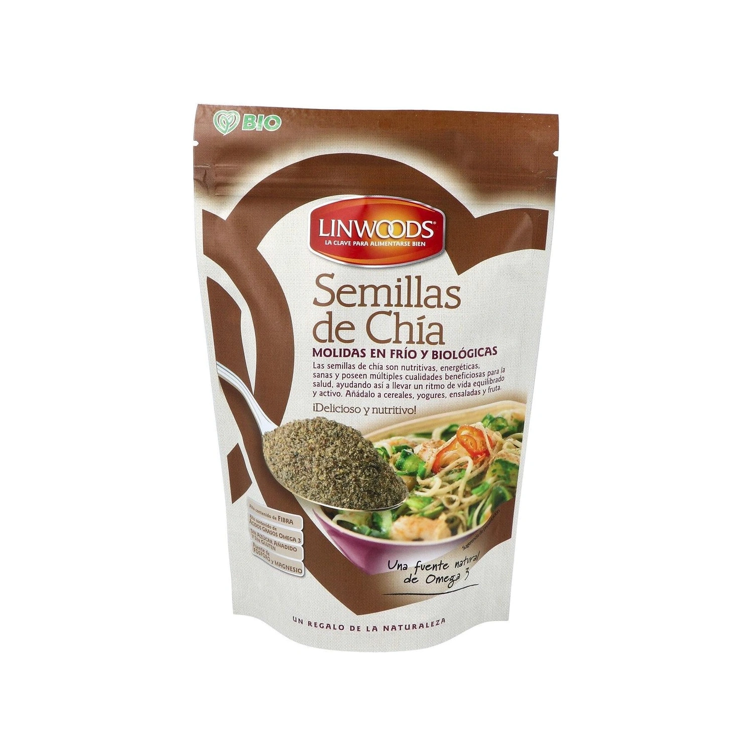 [VB000988] Semillas de chía molidas Bio 200 g Linwoods