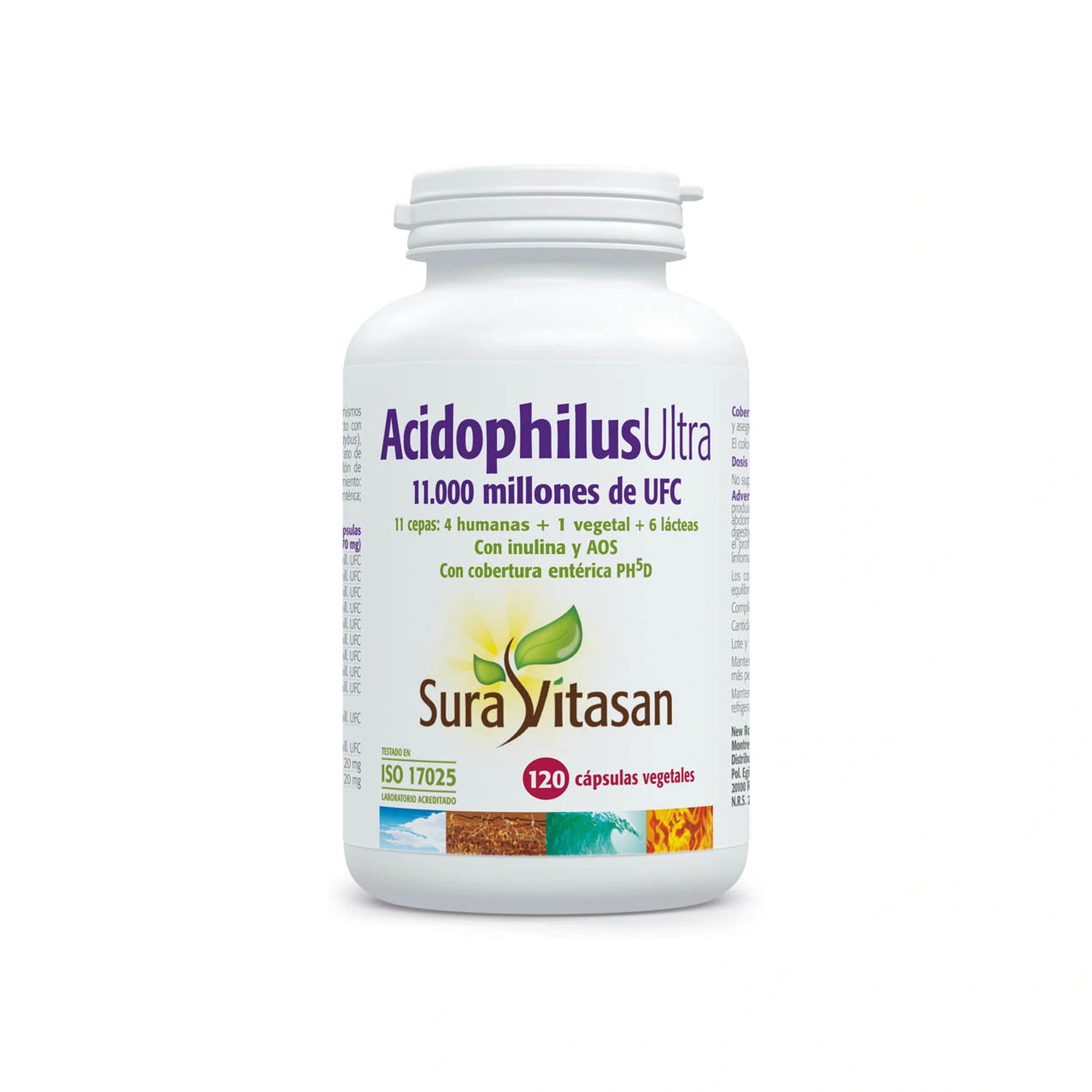 [VB000047] Acidophilus Ultra 120 cápsulas Sura Vitasan