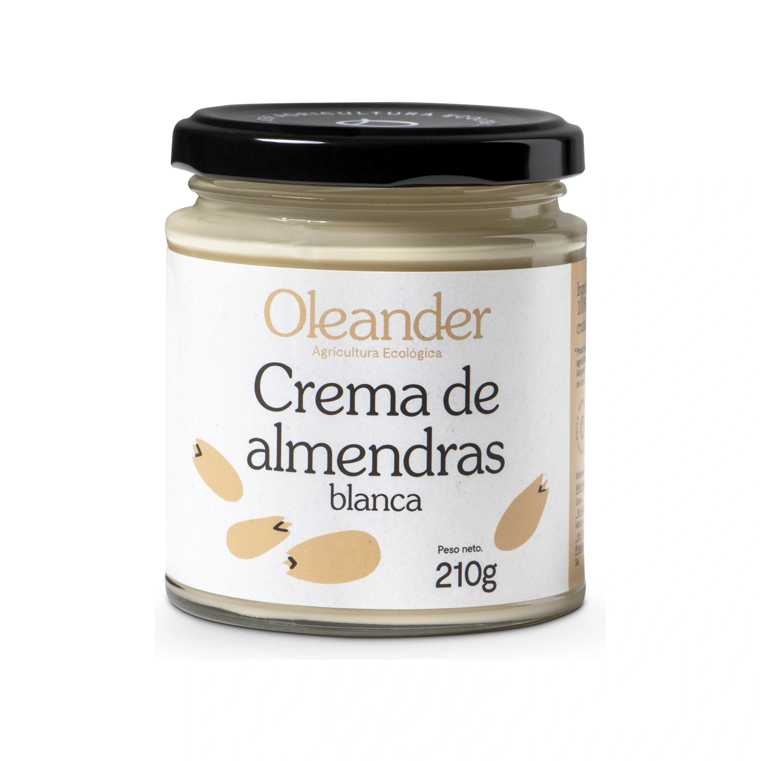 [VB000993] Crema de almendra blanca Bio 210 g Oleander