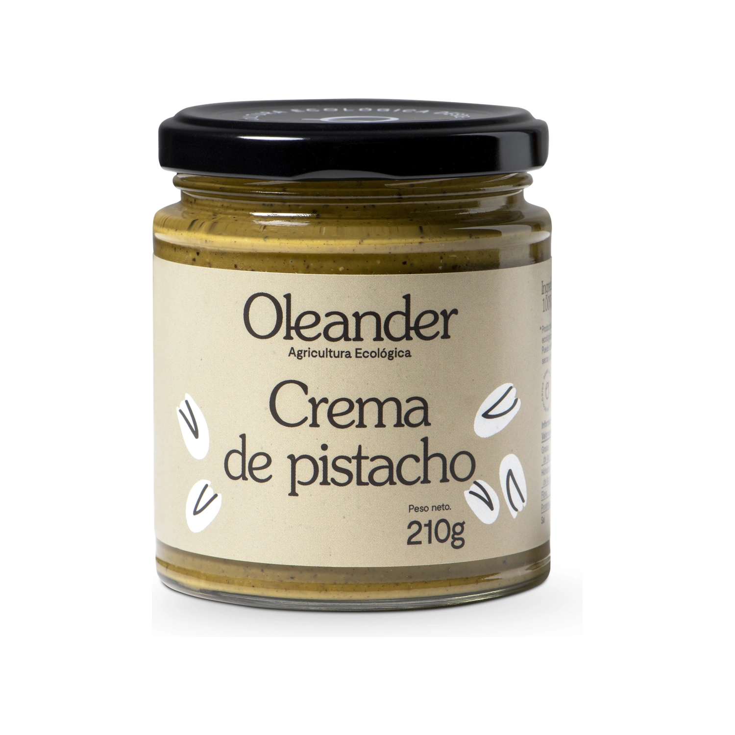 [VB000994] Crema de pistacho tostado Bio 210 g Oleander