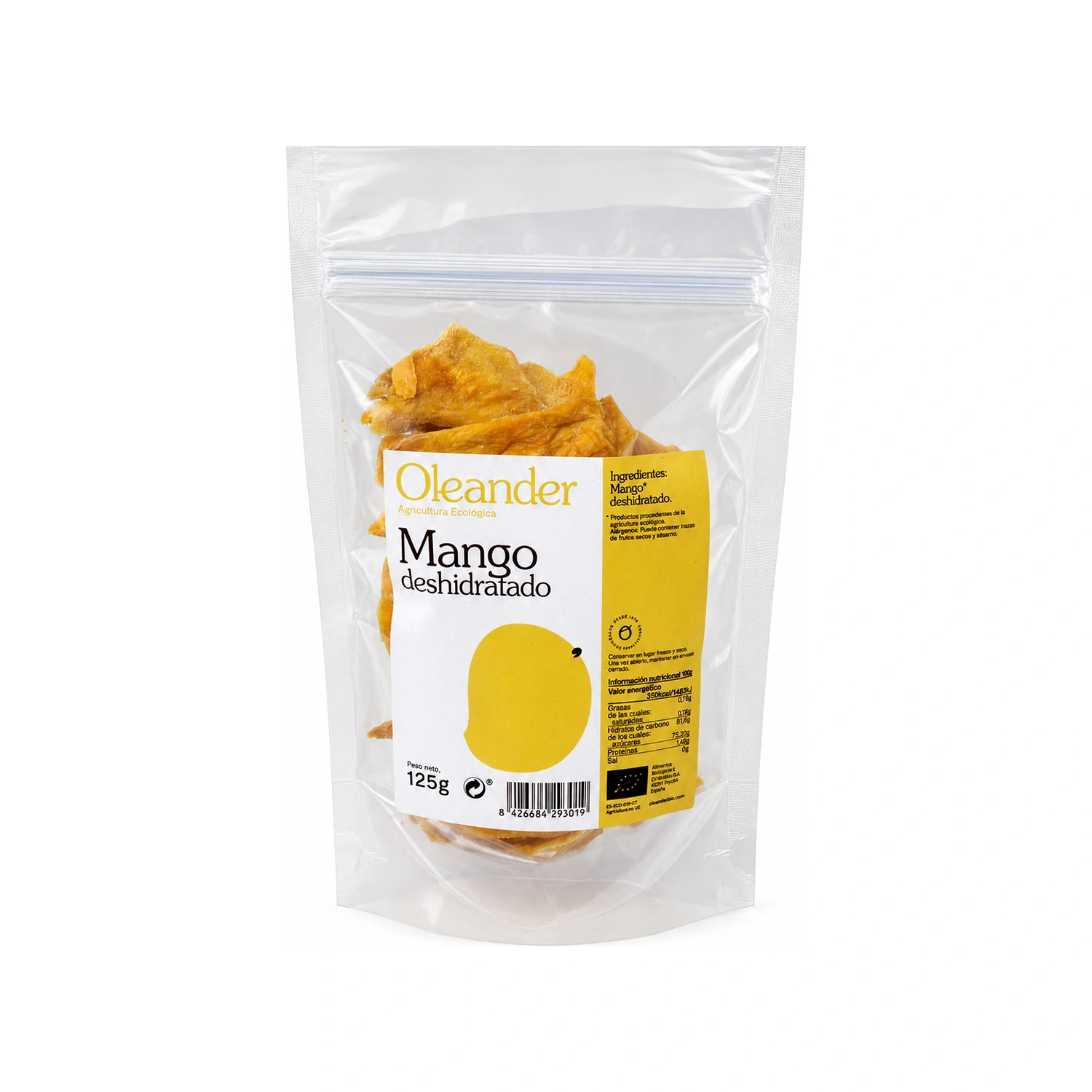 [VB000995] Mango deshidratado Bio 125 g Oleander