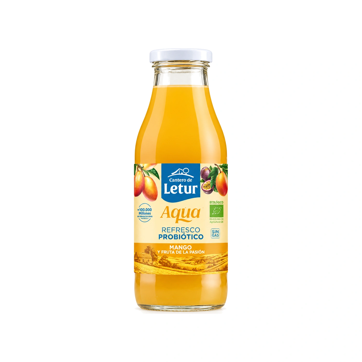 [VB001011] Refresco probiótico Aqua mango Bio 500 ml Cantero de Letur