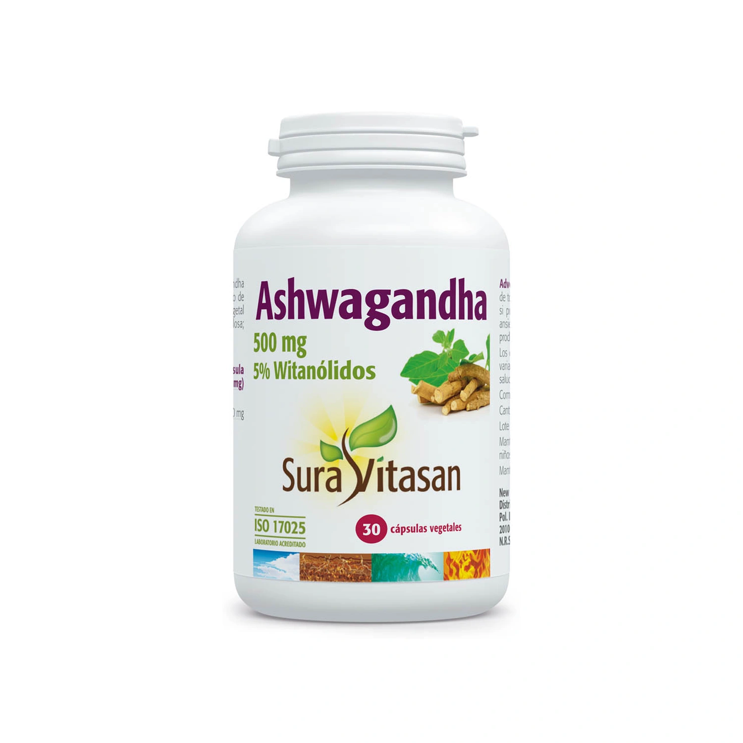 Ashwagandha 30 cápsulas Sura Vitasan