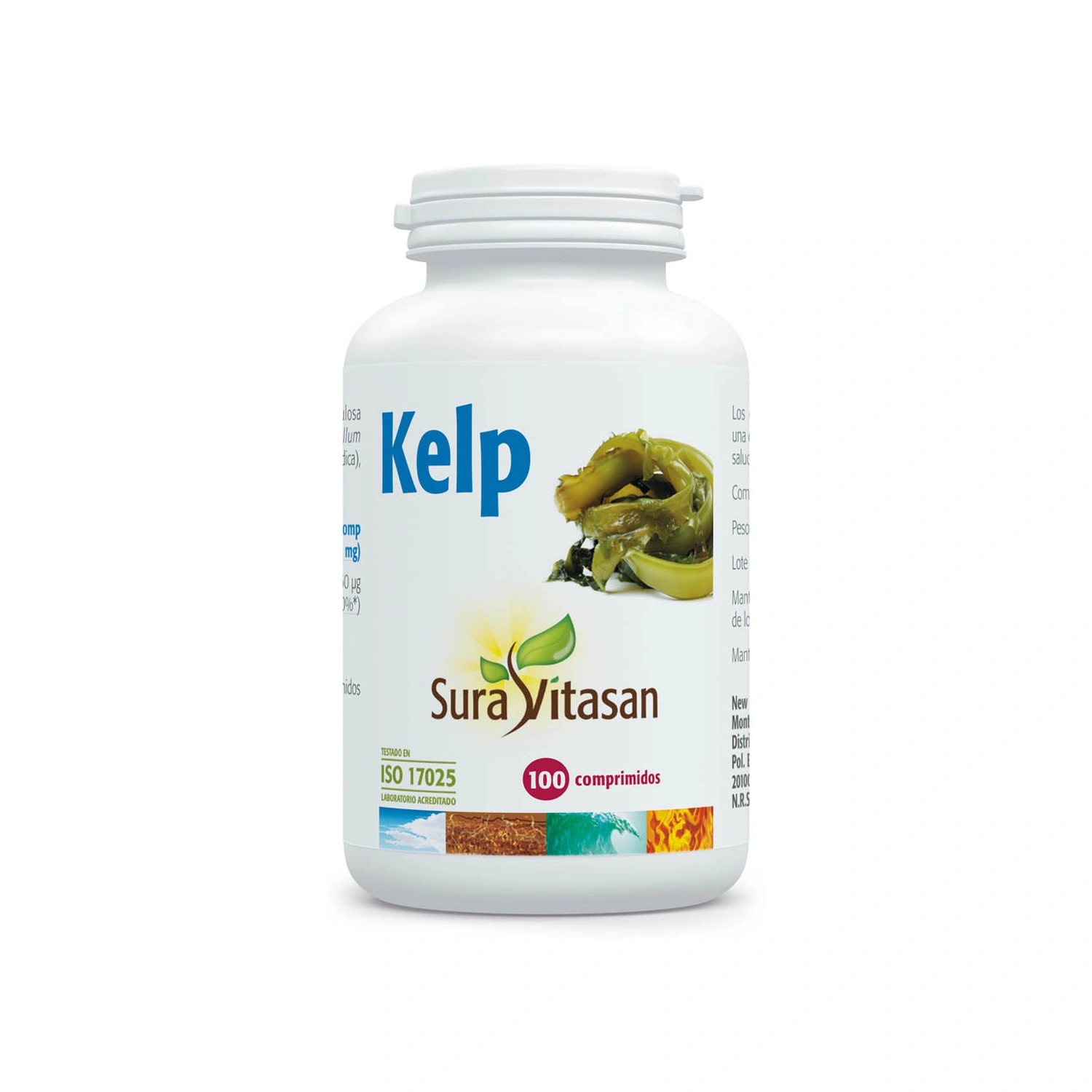 Kelp 225 mg 100 comprimidos Sura Vitasan