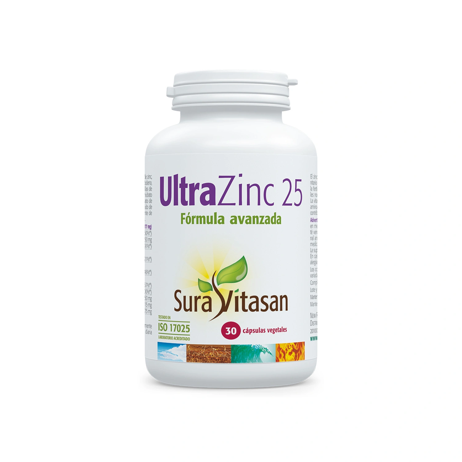 [VB000205] Ultra Zinc 25 30 cápsulas Sura Vitasan