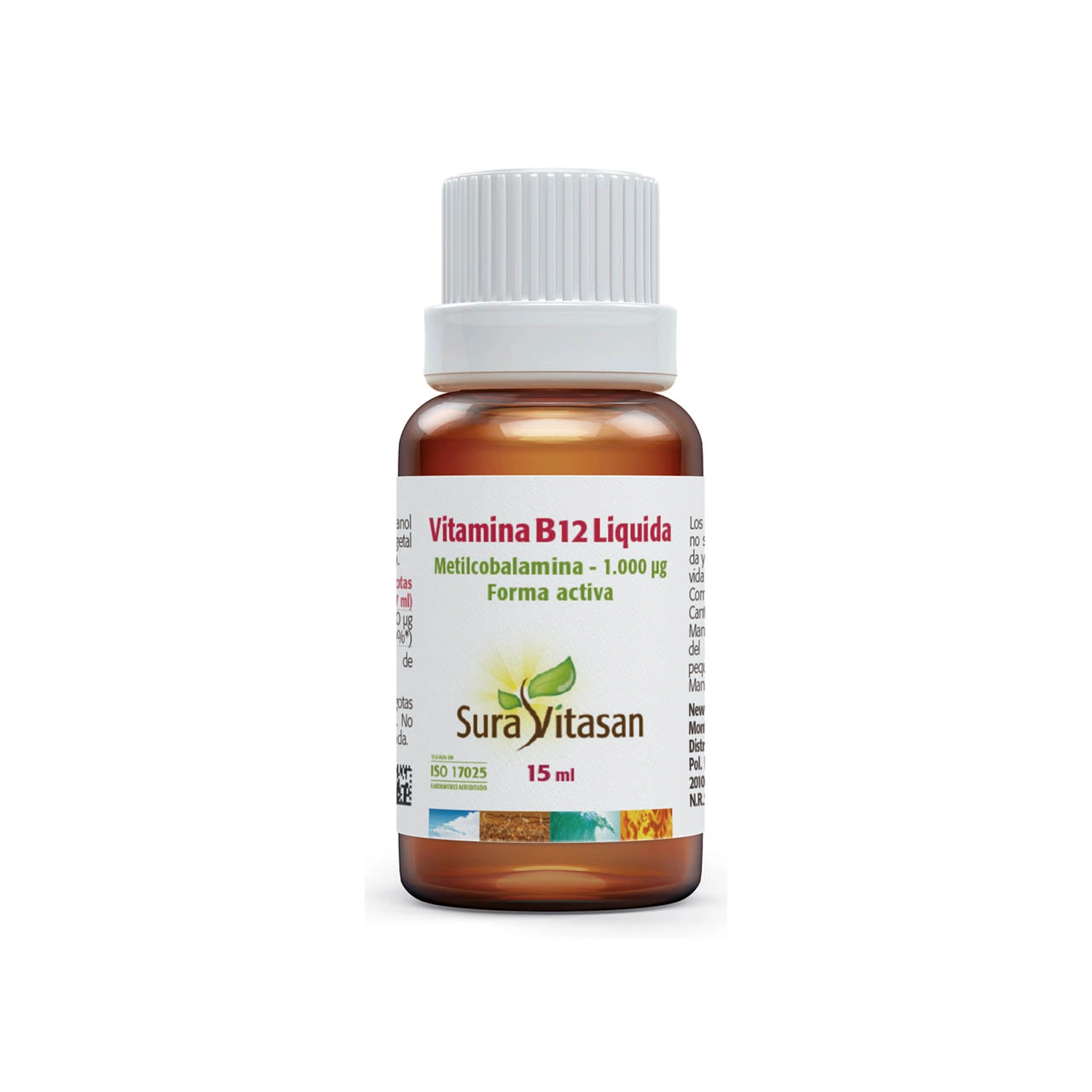 [VB000216] Vitamina B12 Líquida 15 ml Sura Vitasan