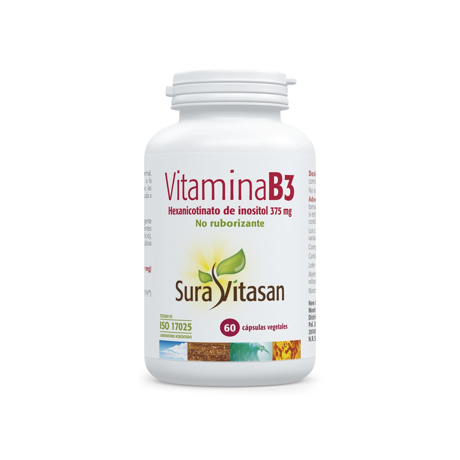 [VB000217] Vitamina B3 60 cápsulas Sura Vitasan