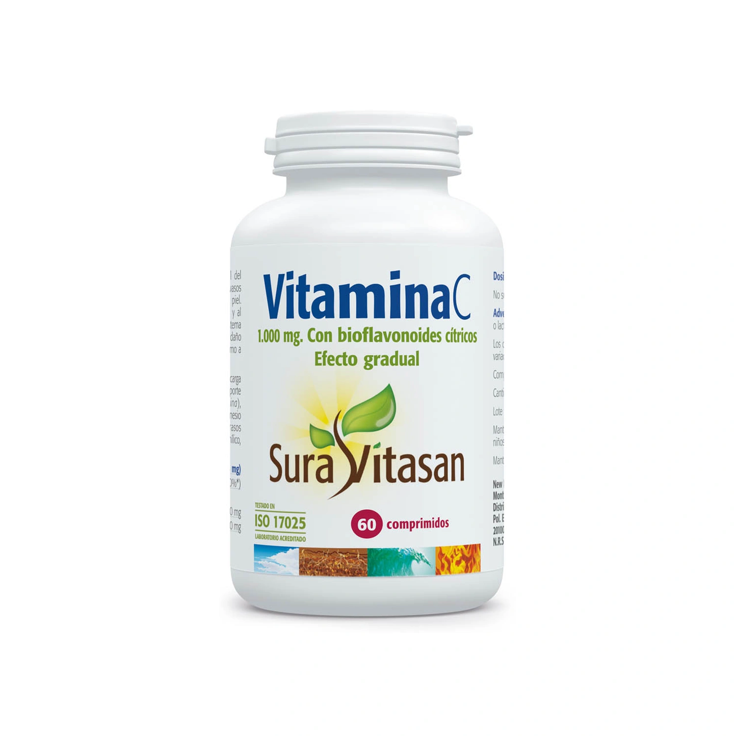 [VB000220] Vitamina C 1000 mg 60 comprimidos Sura Vitasan