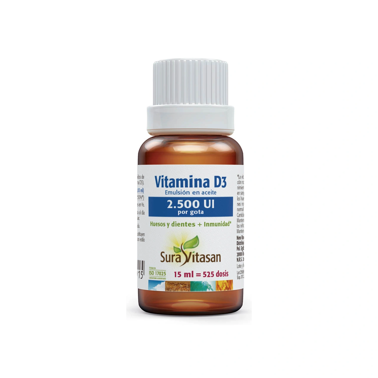 Vitamina D3 2.500 UI 15 ml Sura Vitasan