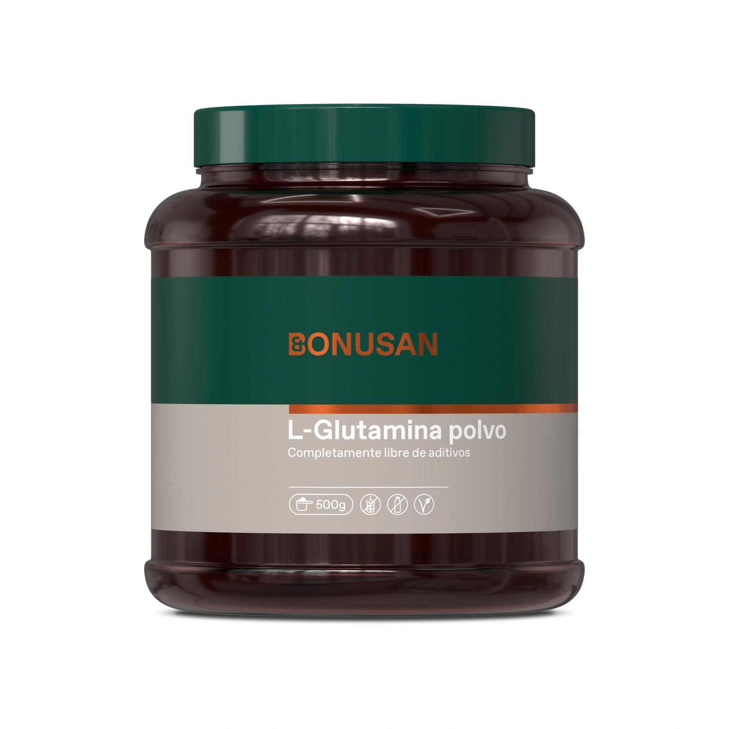 L-Glutamina polvo 500 g Bonusan