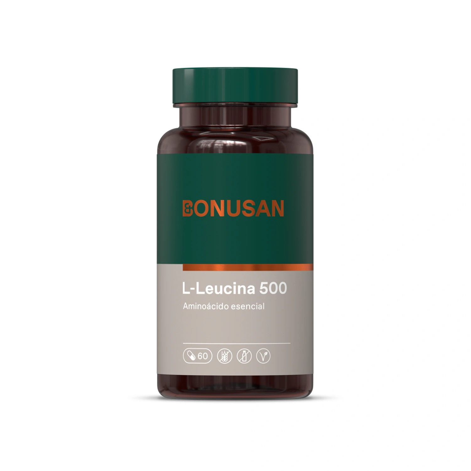 L-Leucina 500 60 cápsulas Bonusan