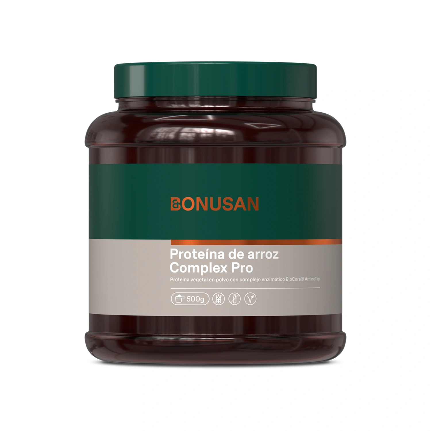 Proteína de arroz Complex Pro polvo 500 g Bonusan