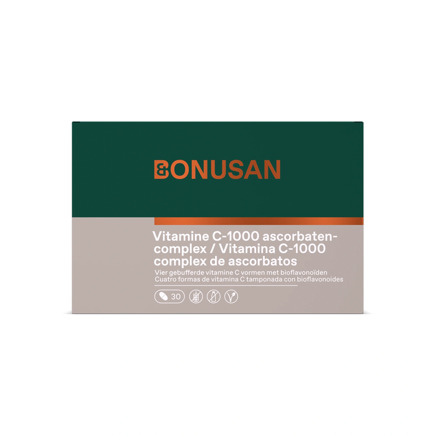 Vitamina C-1000 complex de ascorbatos 30 comprimidos Bonusan