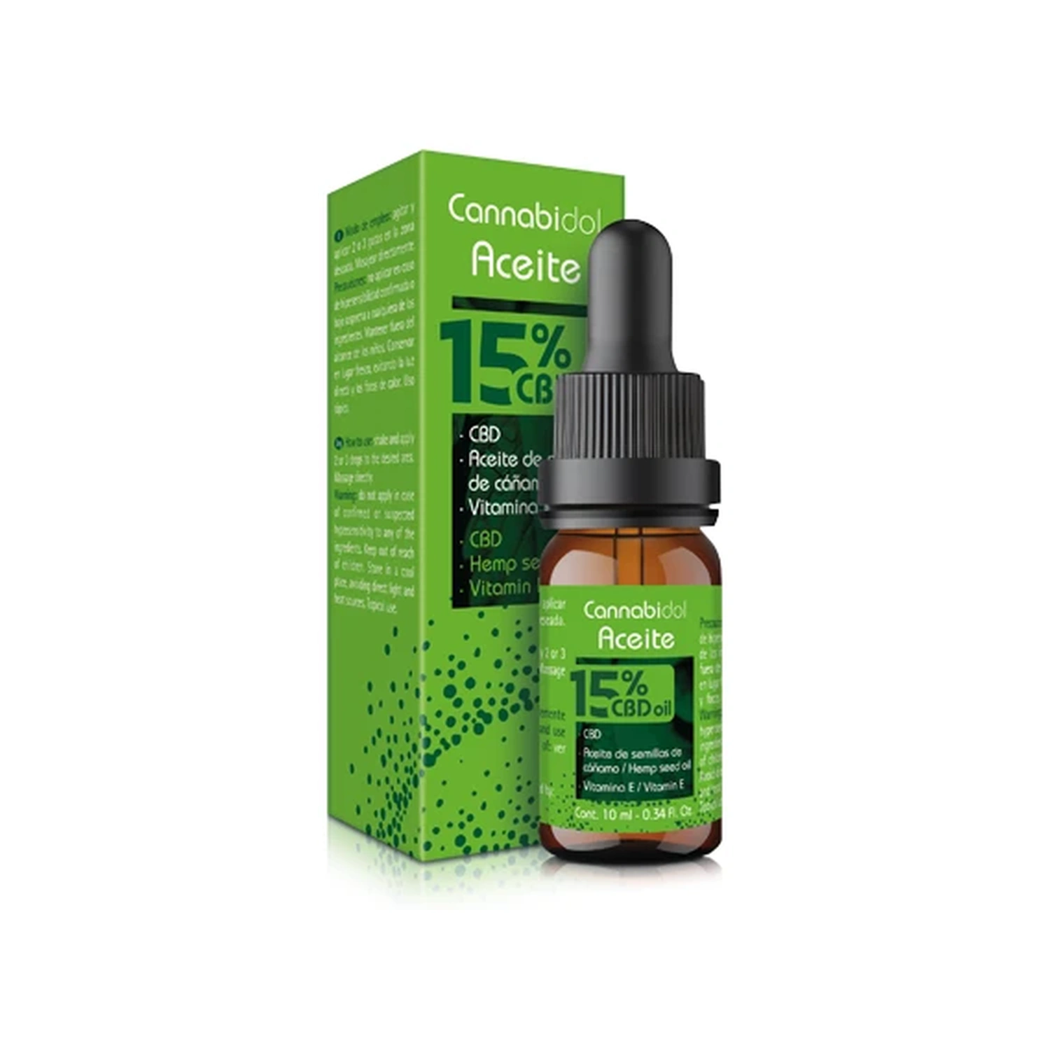 Cannabidol Aceite 15% CBD 10 ml Tegor