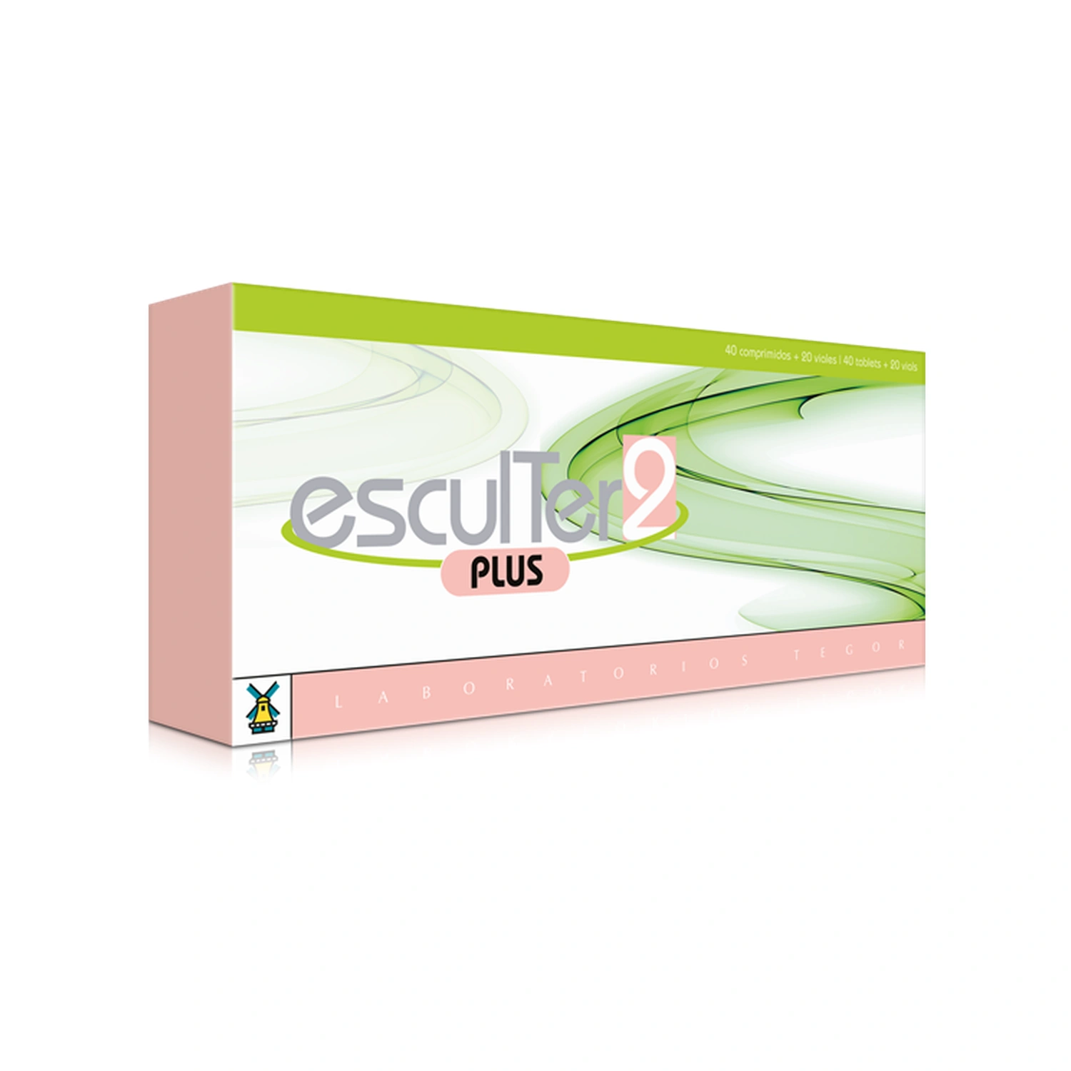 Esculter Plus 2 40 comprimidos + 20 viales Tegor