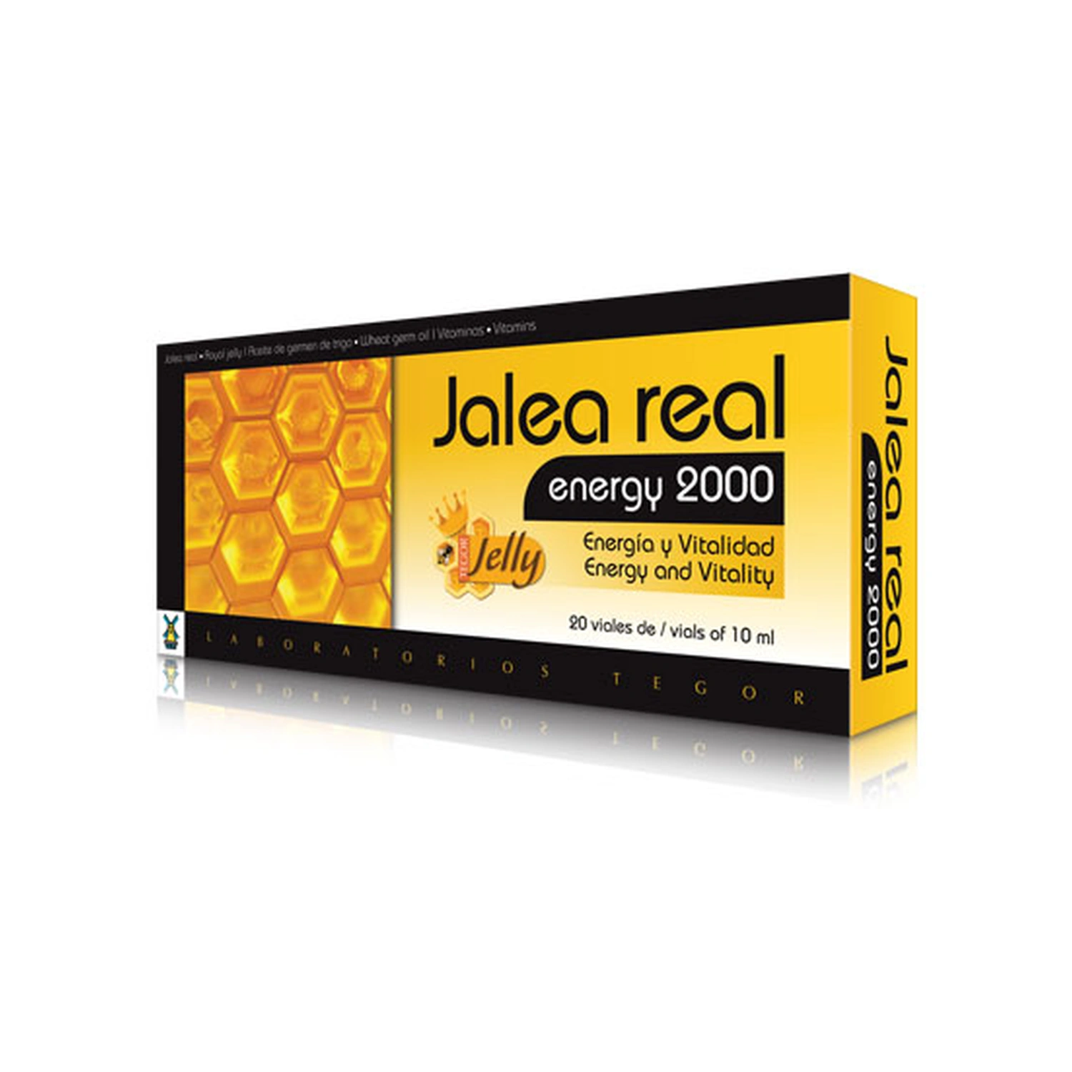 Jalea Real Energy 2000 20 viales de 10 ml Tegor