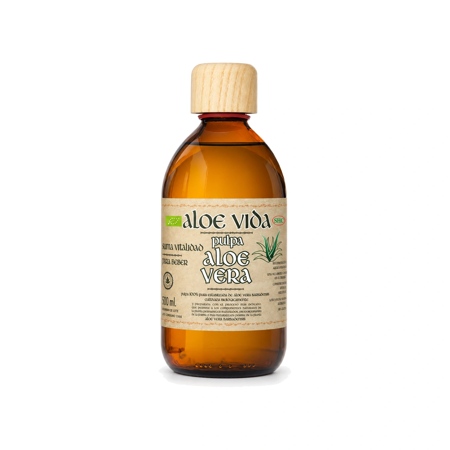 Pulpa de aloe vera 500 ml Aloe Vida
