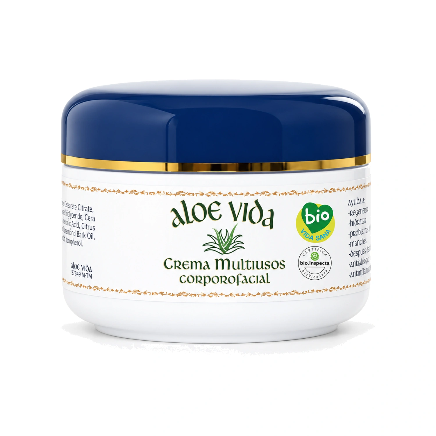 Crema multiusos de aloe vera 200 ml Aloe Vida