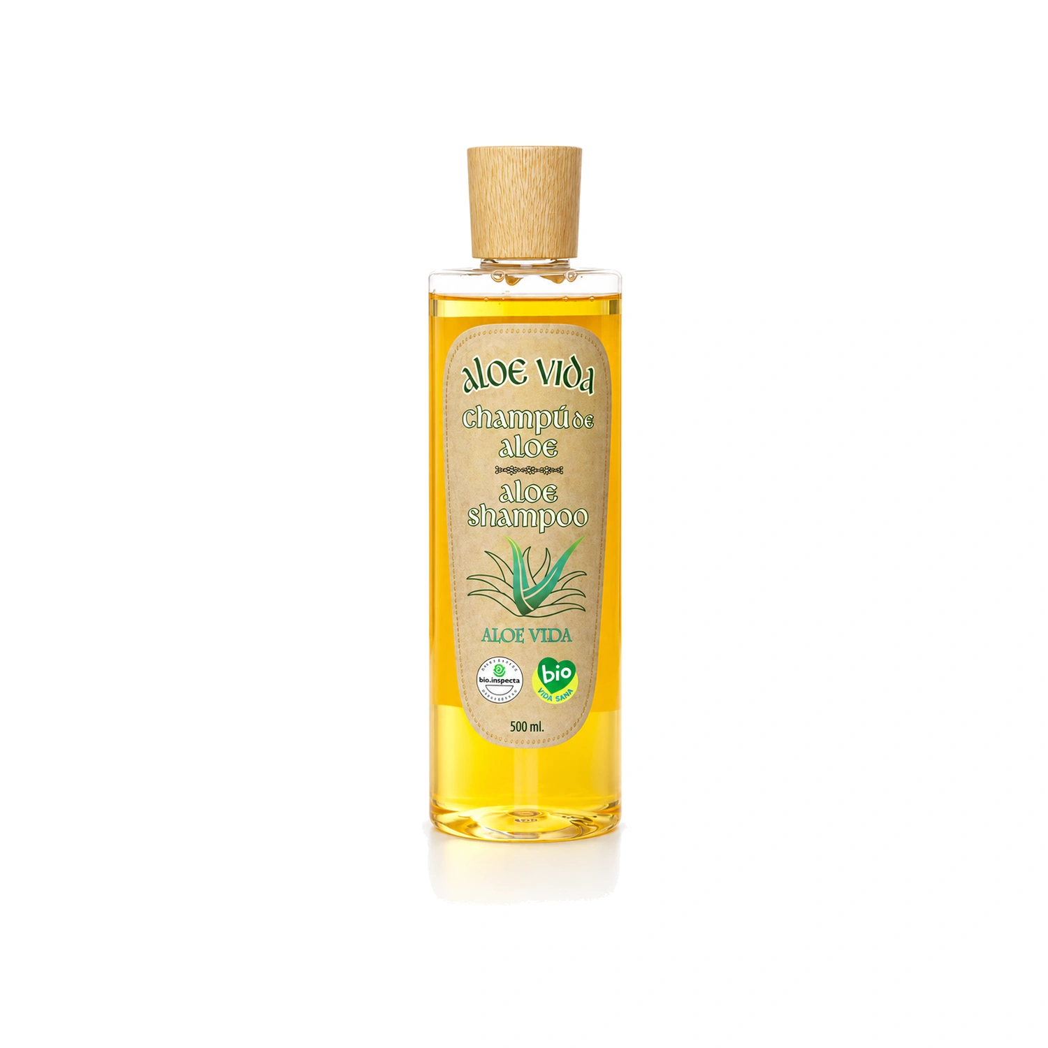 Champú de aloe vera 500 ml Aloe Vida