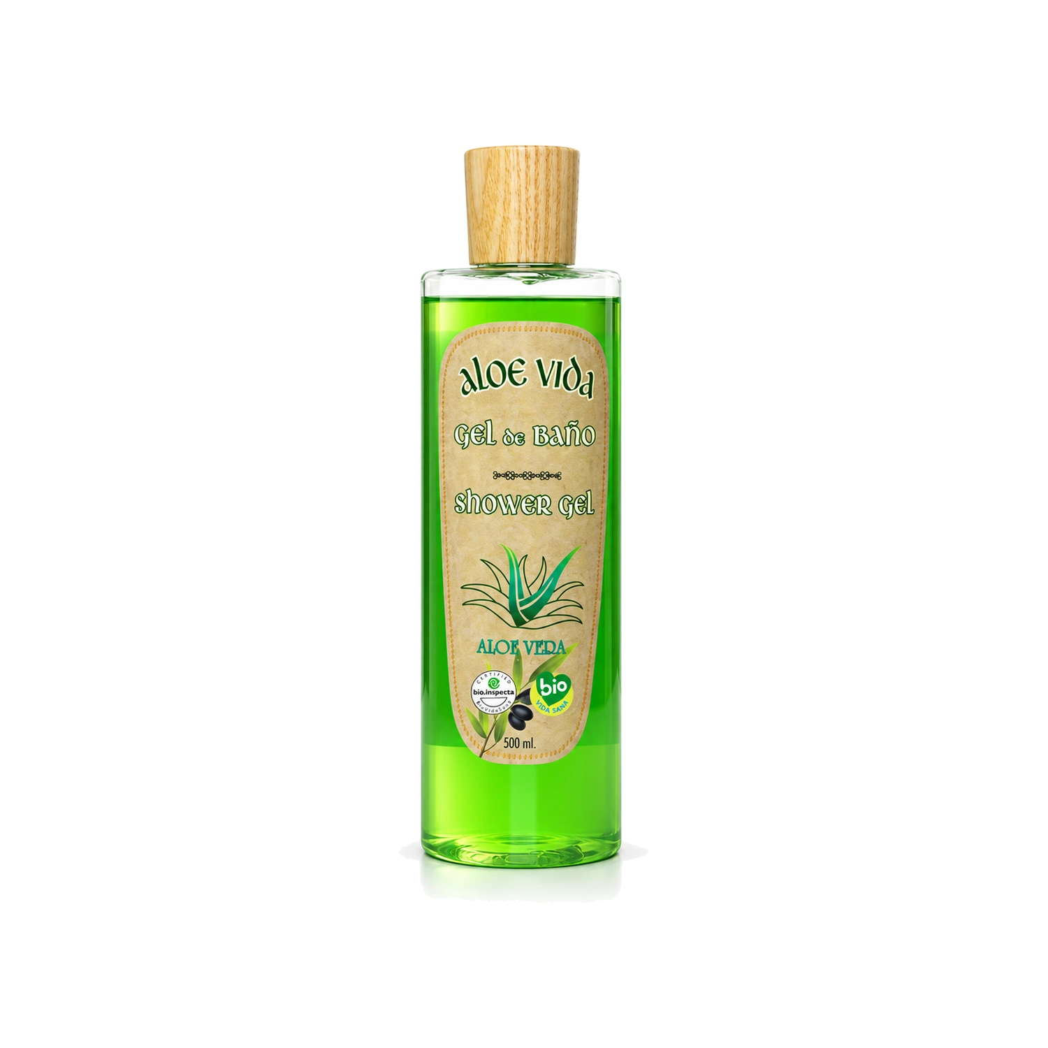 Gel de baño y ducha de aloe vera 500 ml Aloe Vida