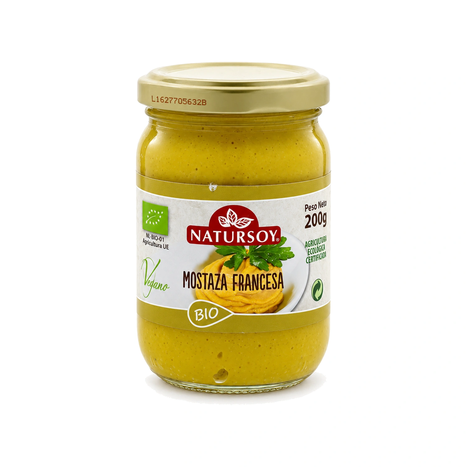 Mostaza francesa Bio 200 g Natursoy