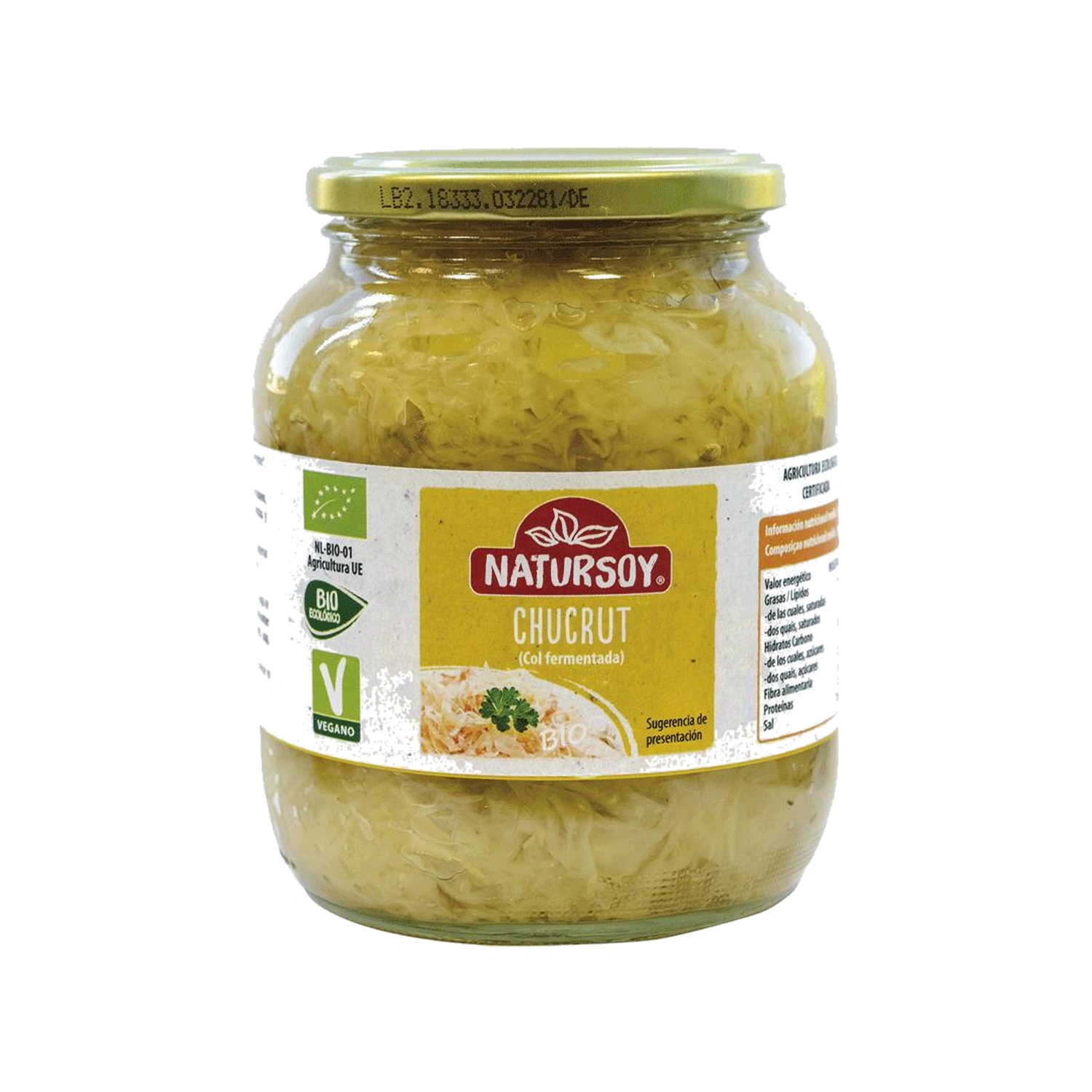 Chucrut Bio 680 g Natursoy