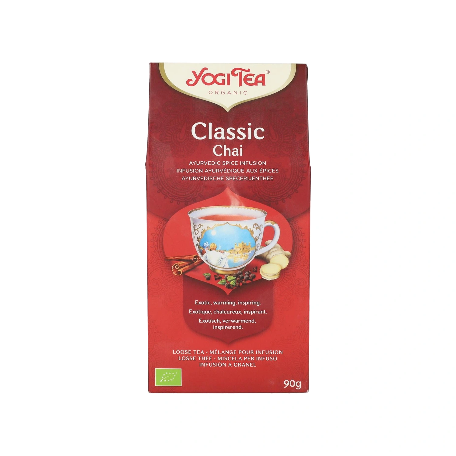 Infusión chai Classic Bio 90 g Yogi Tea