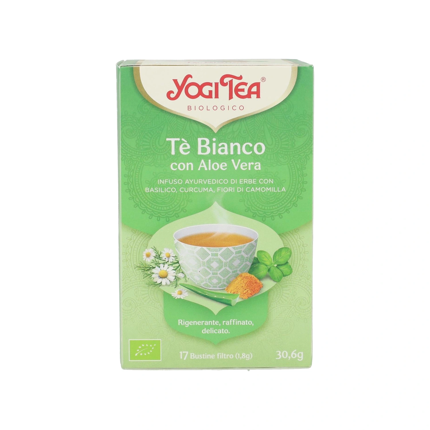 Té blanco con aloe vera Bio 17 x 1,8 g Yogi Tea
