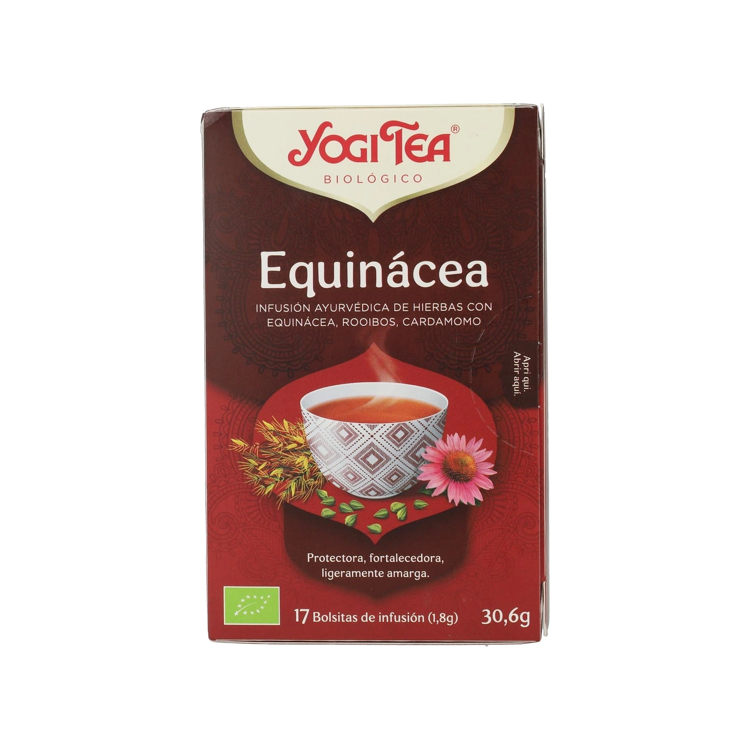 Infusión de equinácea Bio 17 x 1,8 g Yogi Tea