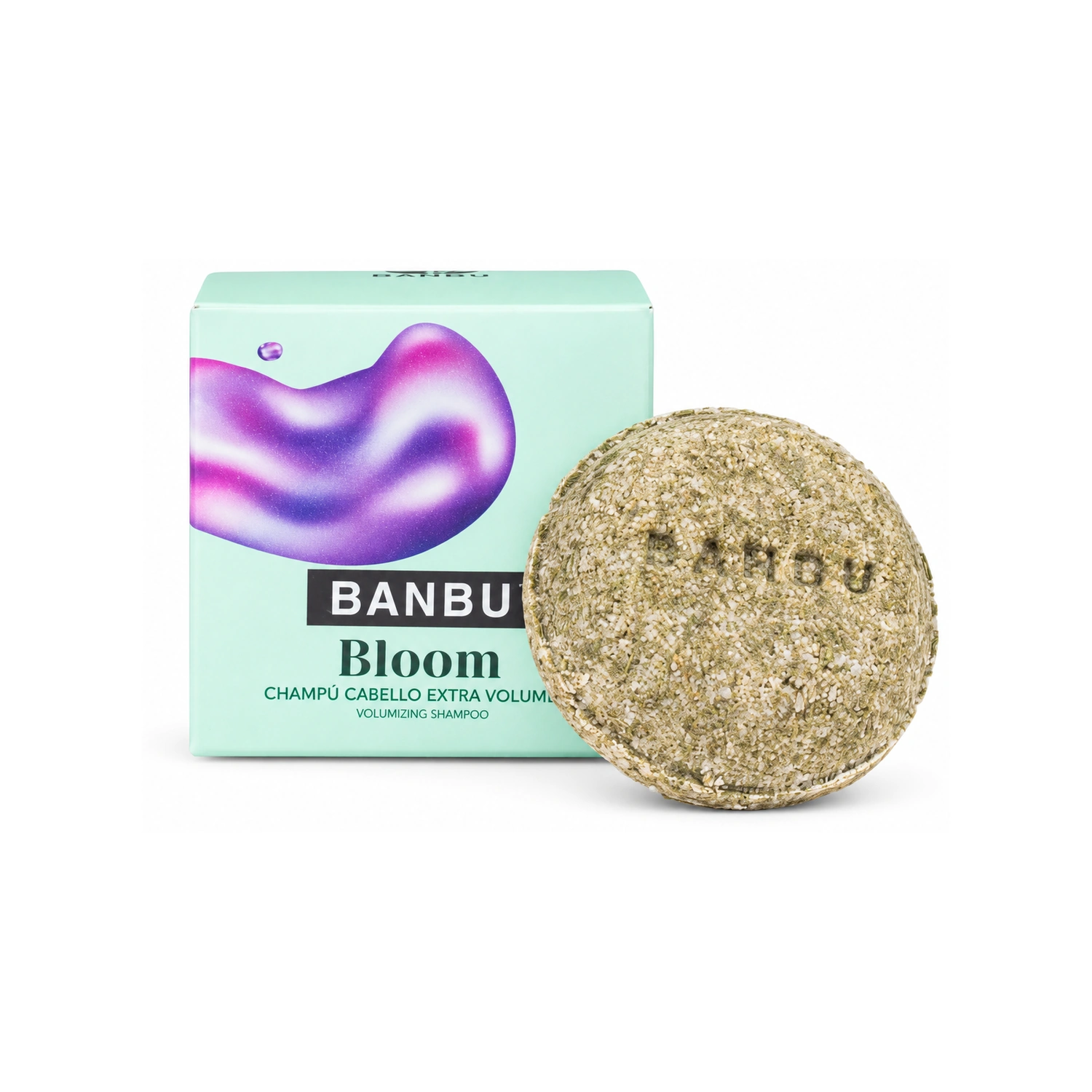 Champú sólido BLOOM volumen para cabello fino 75 g BANBU