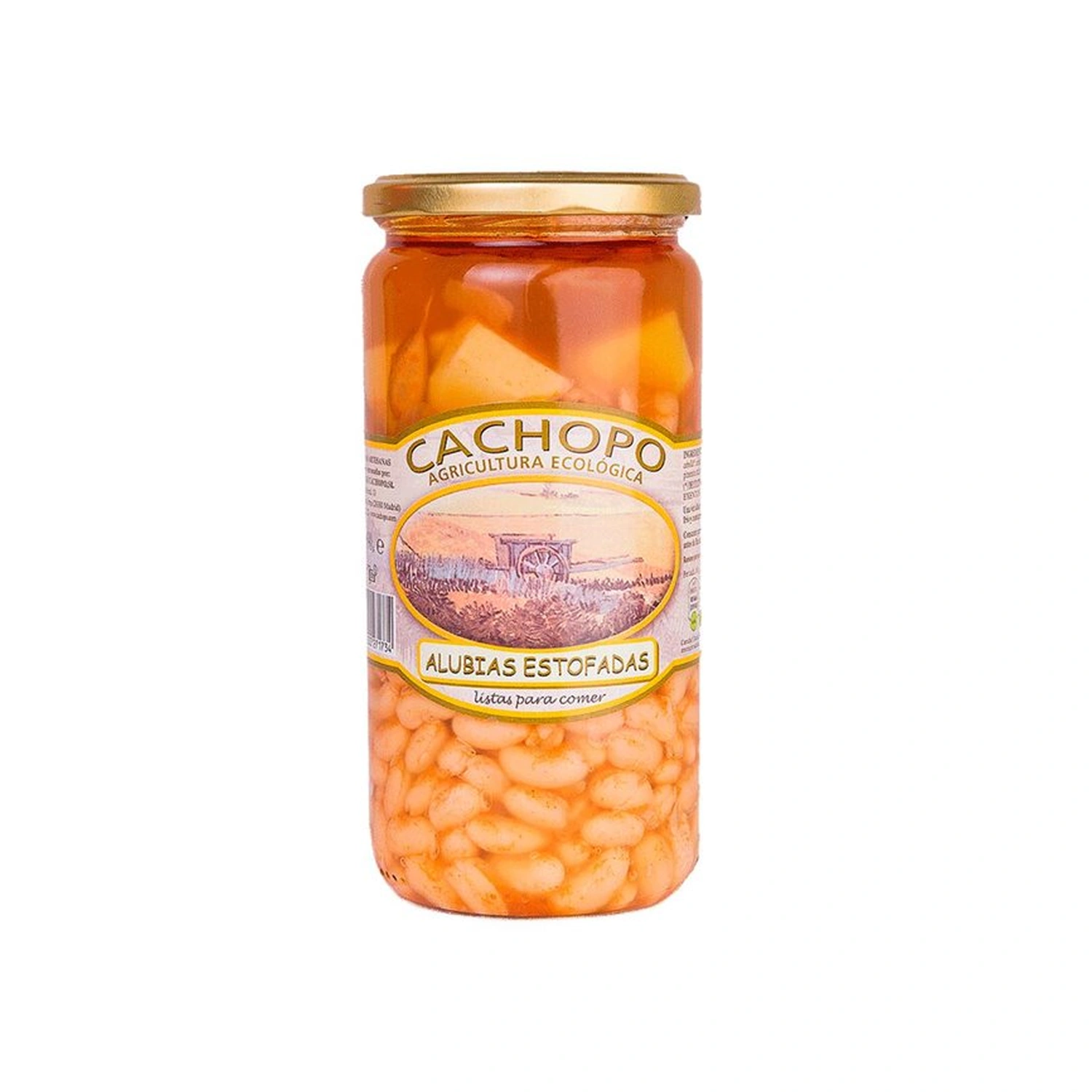 Alubias estofadas Bio 720 ml Cachopo