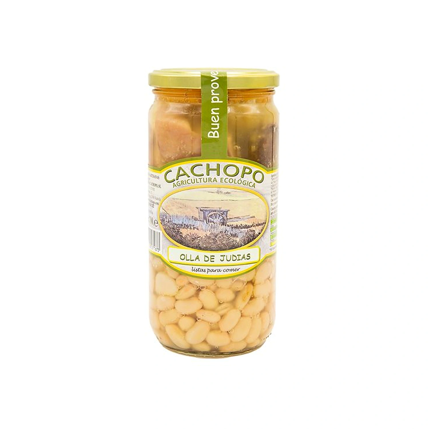 Olla de judías Bio 720 ml Cachopo