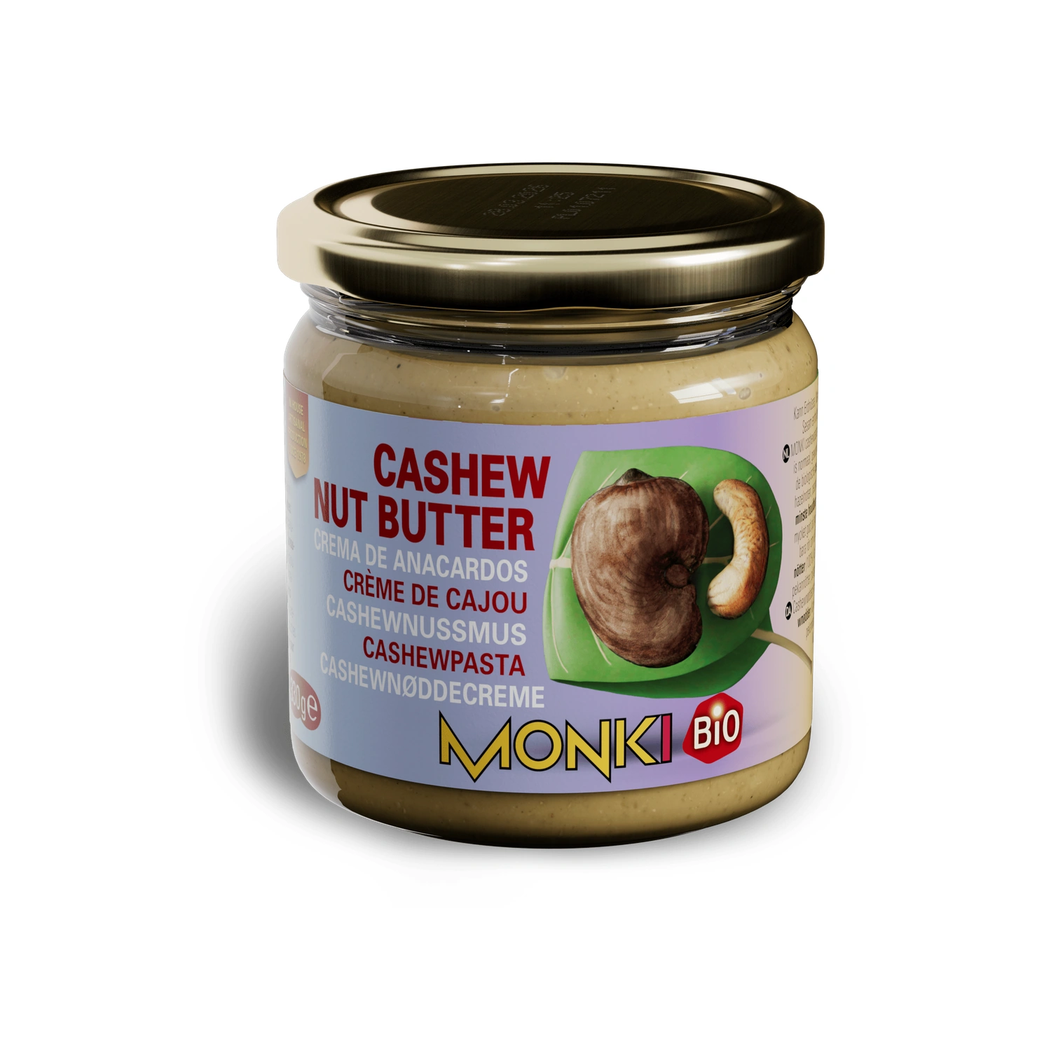 Crema de anacardo Bio 330 g Monki