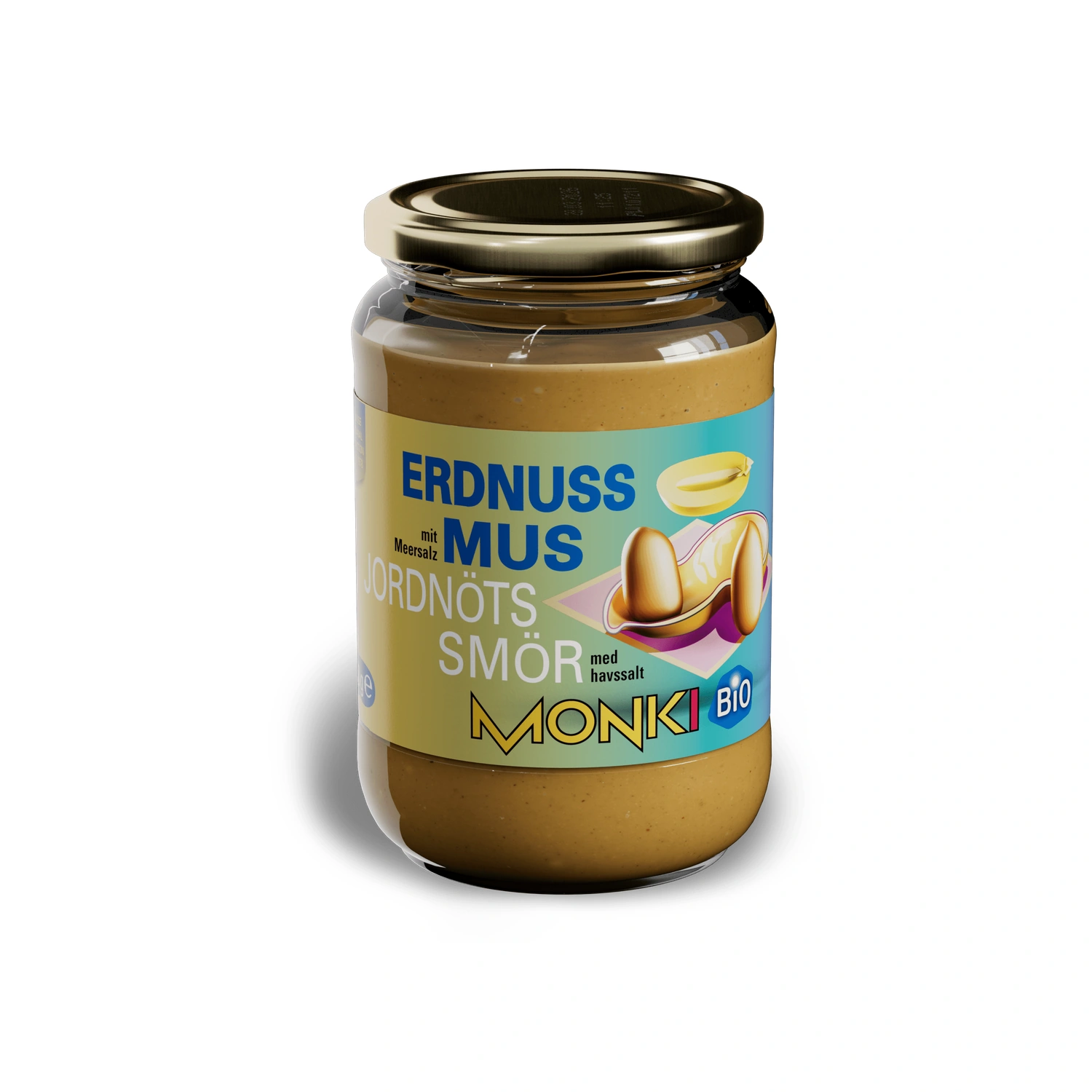 Crema de cacahuete Bio 650 g Monki