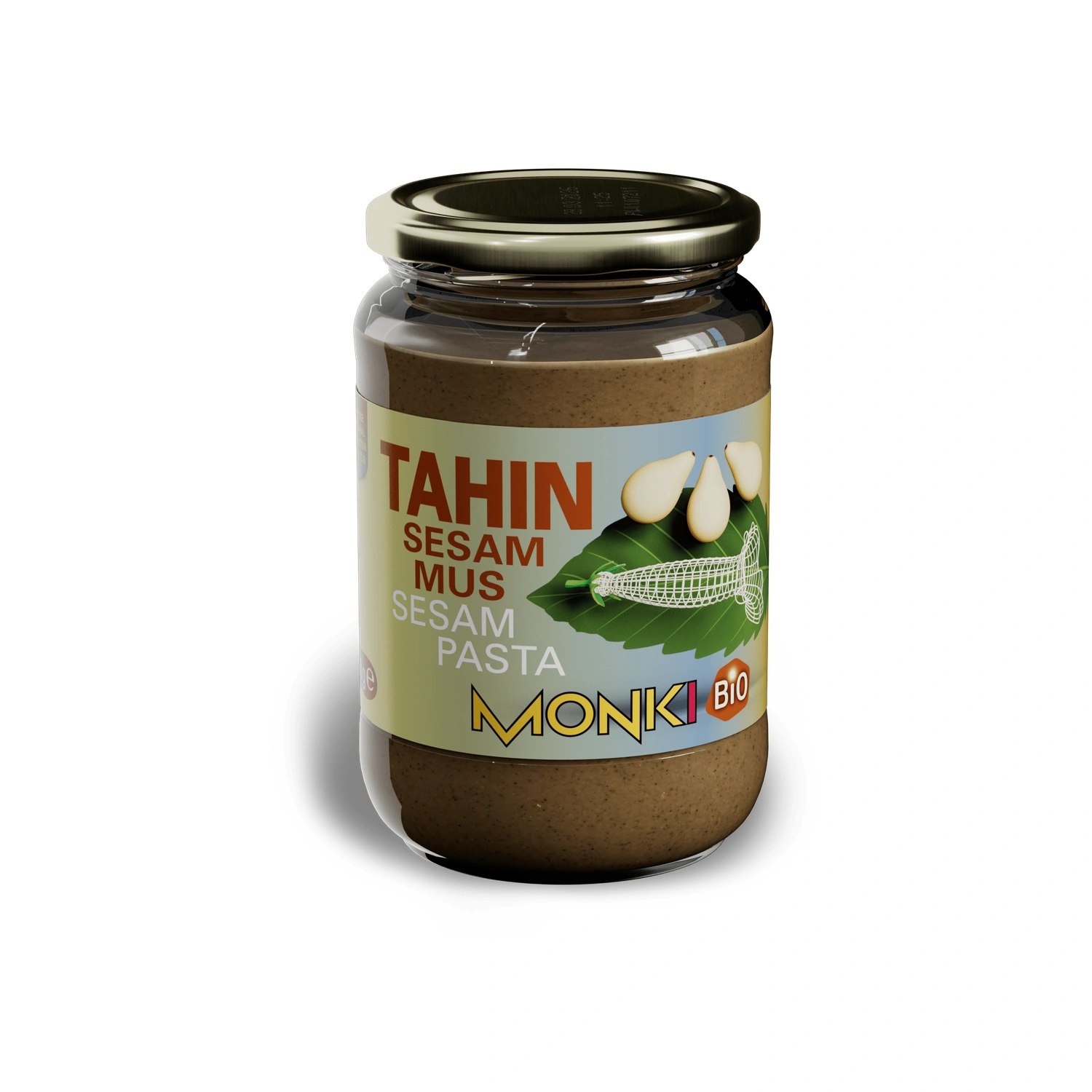 Tahin de sésamo tostado Bio 650 g Monki